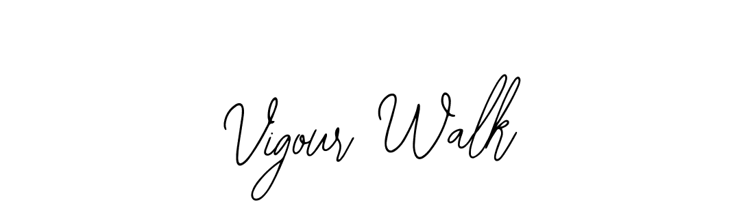 if you are searching for the best signature style for your name Vigour Walk. so please give up your signature search. here we have designed multiple signature styles  using Bearetta-2O07w. Vigour Walk signature style 12 images and pictures png