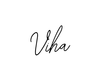 Also we have Viha name is the best signature style. Create professional handwritten signature collection using Bearetta-2O07w autograph style. Viha signature style 12 images and pictures png