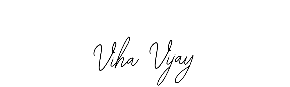 This is the best signature style for the Viha Vijay name. Also you like these signature font (Bearetta-2O07w). Mix name signature. Viha Vijay signature style 12 images and pictures png