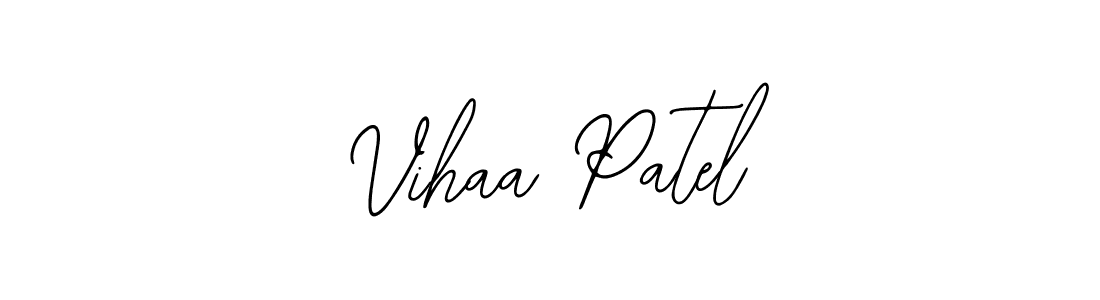 It looks lik you need a new signature style for name Vihaa Patel. Design unique handwritten (Bearetta-2O07w) signature with our free signature maker in just a few clicks. Vihaa Patel signature style 12 images and pictures png