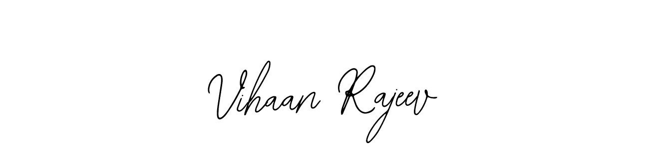 if you are searching for the best signature style for your name Vihaan Rajeev. so please give up your signature search. here we have designed multiple signature styles  using Bearetta-2O07w. Vihaan Rajeev signature style 12 images and pictures png