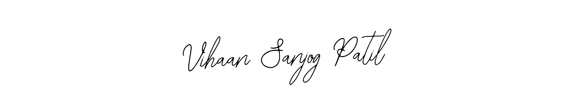 Bearetta-2O07w is a professional signature style that is perfect for those who want to add a touch of class to their signature. It is also a great choice for those who want to make their signature more unique. Get Vihaan Sanjog Patil name to fancy signature for free. Vihaan Sanjog Patil signature style 12 images and pictures png