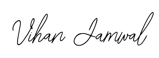 This is the best signature style for the Vihan Jamwal name. Also you like these signature font (Bearetta-2O07w). Mix name signature. Vihan Jamwal signature style 12 images and pictures png