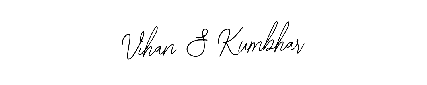 Make a beautiful signature design for name Vihan S Kumbhar. With this signature (Bearetta-2O07w) style, you can create a handwritten signature for free. Vihan S Kumbhar signature style 12 images and pictures png