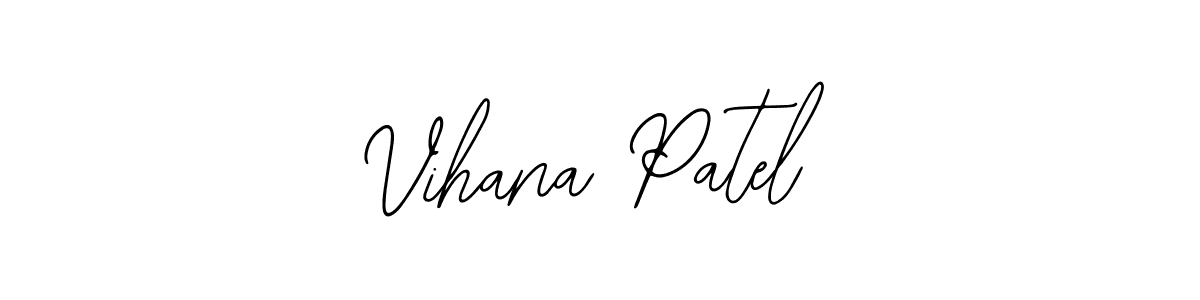 Design your own signature with our free online signature maker. With this signature software, you can create a handwritten (Bearetta-2O07w) signature for name Vihana Patel. Vihana Patel signature style 12 images and pictures png