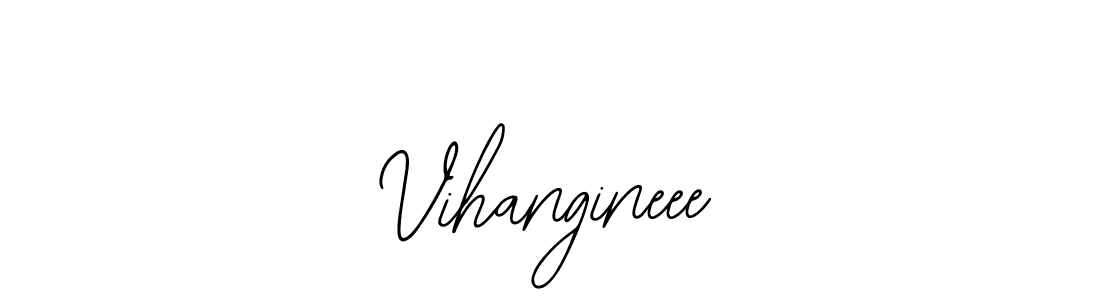 if you are searching for the best signature style for your name Vihangineee. so please give up your signature search. here we have designed multiple signature styles  using Bearetta-2O07w. Vihangineee signature style 12 images and pictures png