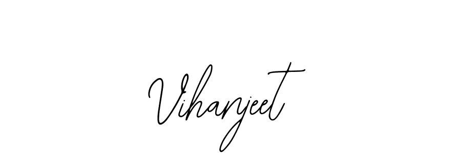 Design your own signature with our free online signature maker. With this signature software, you can create a handwritten (Bearetta-2O07w) signature for name Vihanjeet. Vihanjeet signature style 12 images and pictures png