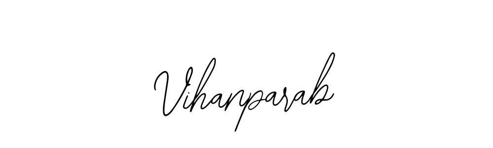 Similarly Bearetta-2O07w is the best handwritten signature design. Signature creator online .You can use it as an online autograph creator for name Vihanparab. Vihanparab signature style 12 images and pictures png