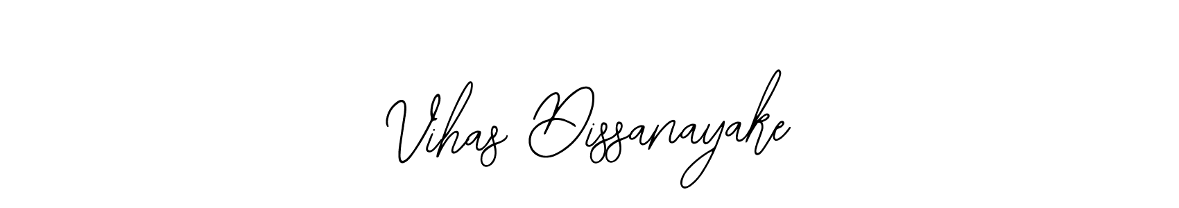 Also we have Vihas Dissanayake name is the best signature style. Create professional handwritten signature collection using Bearetta-2O07w autograph style. Vihas Dissanayake signature style 12 images and pictures png