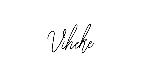 How to Draw Viheke signature style? Bearetta-2O07w is a latest design signature styles for name Viheke. Viheke signature style 12 images and pictures png