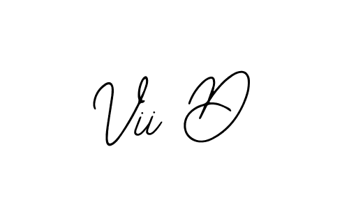 How to make Vii D name signature. Use Bearetta-2O07w style for creating short signs online. This is the latest handwritten sign. Vii D signature style 12 images and pictures png