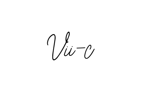 How to make Vii-c signature? Bearetta-2O07w is a professional autograph style. Create handwritten signature for Vii-c name. Vii-c signature style 12 images and pictures png