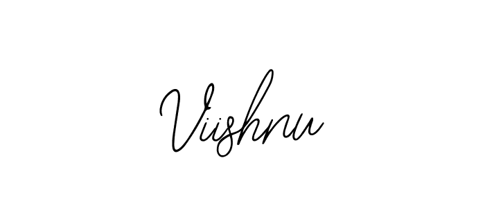 You should practise on your own different ways (Bearetta-2O07w) to write your name (Viishnu) in signature. don't let someone else do it for you. Viishnu signature style 12 images and pictures png