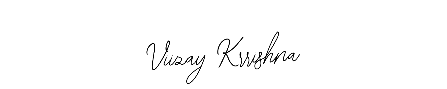 Viizay Krrishna stylish signature style. Best Handwritten Sign (Bearetta-2O07w) for my name. Handwritten Signature Collection Ideas for my name Viizay Krrishna. Viizay Krrishna signature style 12 images and pictures png