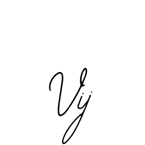 The best way (Bearetta-2O07w) to make a short signature is to pick only two or three words in your name. The name Vij include a total of six letters. For converting this name. Vij signature style 12 images and pictures png