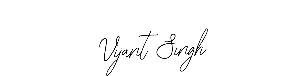 How to Draw Vijant Singh signature style? Bearetta-2O07w is a latest design signature styles for name Vijant Singh. Vijant Singh signature style 12 images and pictures png