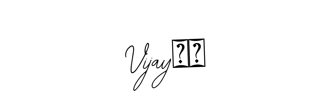 Vijay❤️ stylish signature style. Best Handwritten Sign (Bearetta-2O07w) for my name. Handwritten Signature Collection Ideas for my name Vijay❤️. Vijay❤️ signature style 12 images and pictures png