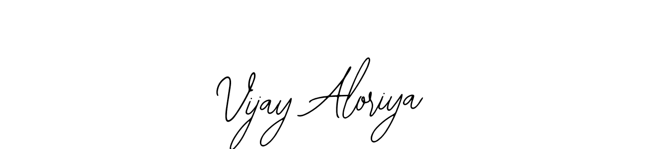 How to make Vijay Aloriya signature? Bearetta-2O07w is a professional autograph style. Create handwritten signature for Vijay Aloriya name. Vijay Aloriya signature style 12 images and pictures png