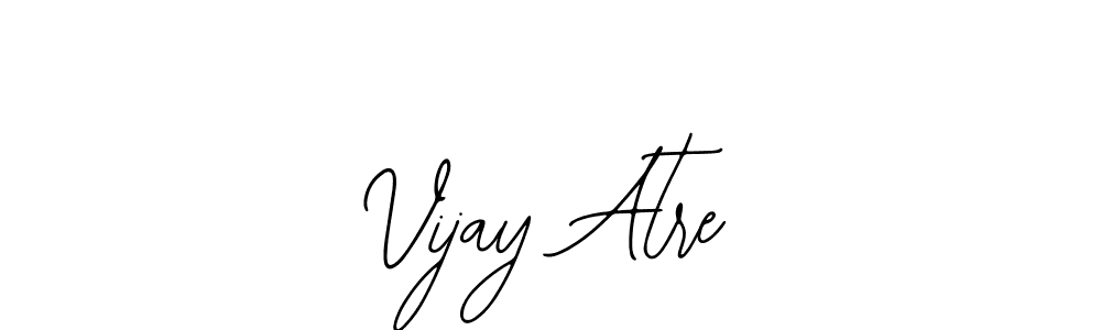 Design your own signature with our free online signature maker. With this signature software, you can create a handwritten (Bearetta-2O07w) signature for name Vijay Atre. Vijay Atre signature style 12 images and pictures png