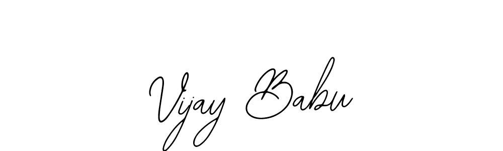 Use a signature maker to create a handwritten signature online. With this signature software, you can design (Bearetta-2O07w) your own signature for name Vijay Babu. Vijay Babu signature style 12 images and pictures png