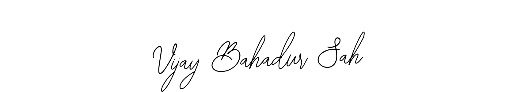 You should practise on your own different ways (Bearetta-2O07w) to write your name (Vijay Bahadur Sah) in signature. don't let someone else do it for you. Vijay Bahadur Sah signature style 12 images and pictures png