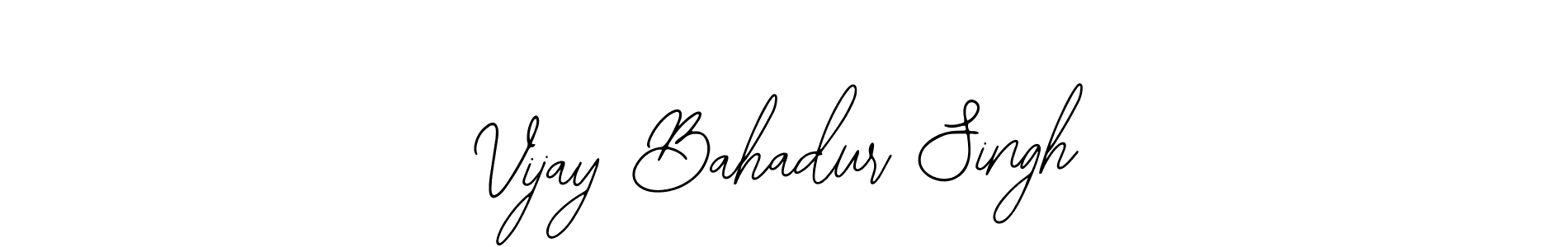 How to make Vijay Bahadur Singh name signature. Use Bearetta-2O07w style for creating short signs online. This is the latest handwritten sign. Vijay Bahadur Singh signature style 12 images and pictures png