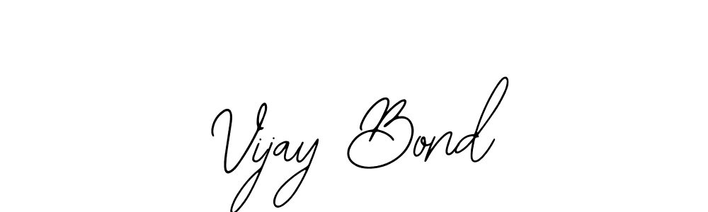 Make a beautiful signature design for name Vijay Bond. With this signature (Bearetta-2O07w) style, you can create a handwritten signature for free. Vijay Bond signature style 12 images and pictures png