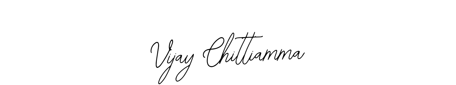How to make Vijay Chittiamma name signature. Use Bearetta-2O07w style for creating short signs online. This is the latest handwritten sign. Vijay Chittiamma signature style 12 images and pictures png