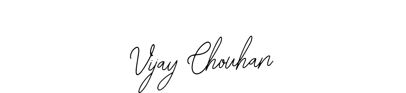 You should practise on your own different ways (Bearetta-2O07w) to write your name (Vijay Chouhan) in signature. don't let someone else do it for you. Vijay Chouhan signature style 12 images and pictures png