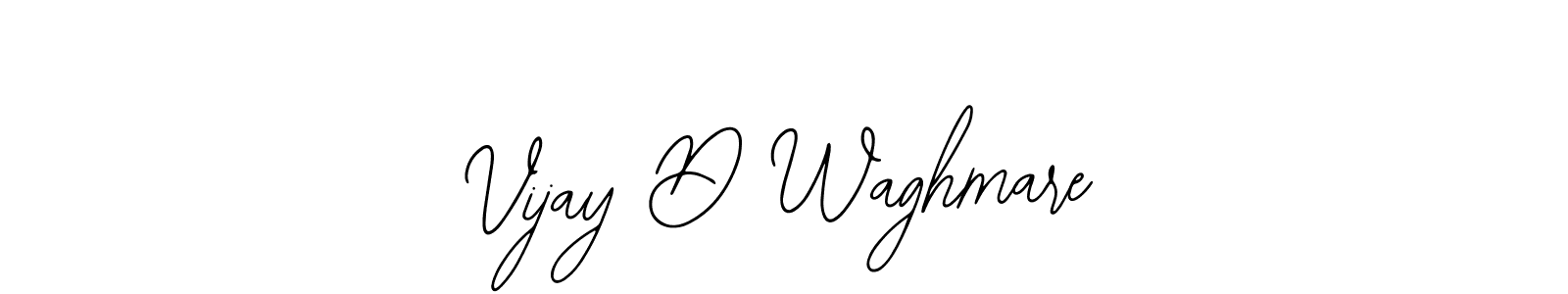 Make a beautiful signature design for name Vijay D Waghmare. Use this online signature maker to create a handwritten signature for free. Vijay D Waghmare signature style 12 images and pictures png