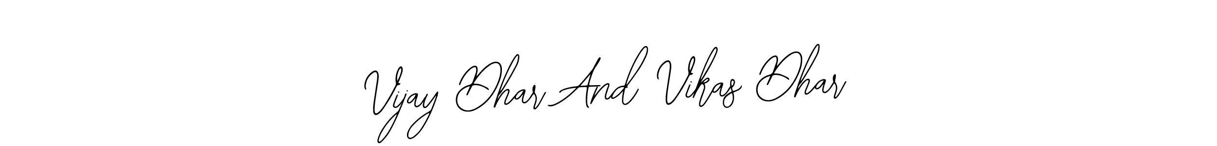 Make a beautiful signature design for name Vijay Dhar And Vikas Dhar. With this signature (Bearetta-2O07w) style, you can create a handwritten signature for free. Vijay Dhar And Vikas Dhar signature style 12 images and pictures png