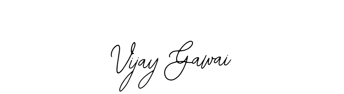 if you are searching for the best signature style for your name Vijay Gawai. so please give up your signature search. here we have designed multiple signature styles  using Bearetta-2O07w. Vijay Gawai signature style 12 images and pictures png