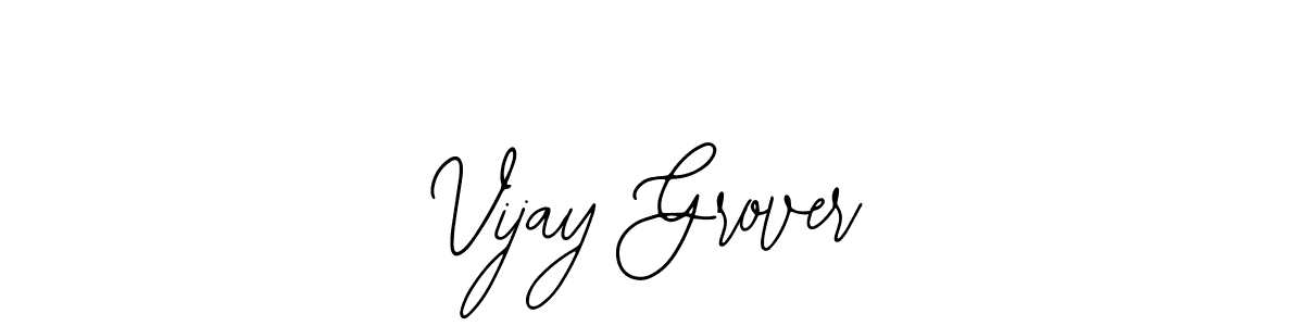 Design your own signature with our free online signature maker. With this signature software, you can create a handwritten (Bearetta-2O07w) signature for name Vijay Grover. Vijay Grover signature style 12 images and pictures png