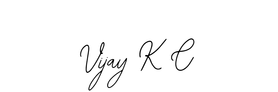 Also You can easily find your signature by using the search form. We will create Vijay K C name handwritten signature images for you free of cost using Bearetta-2O07w sign style. Vijay K C signature style 12 images and pictures png