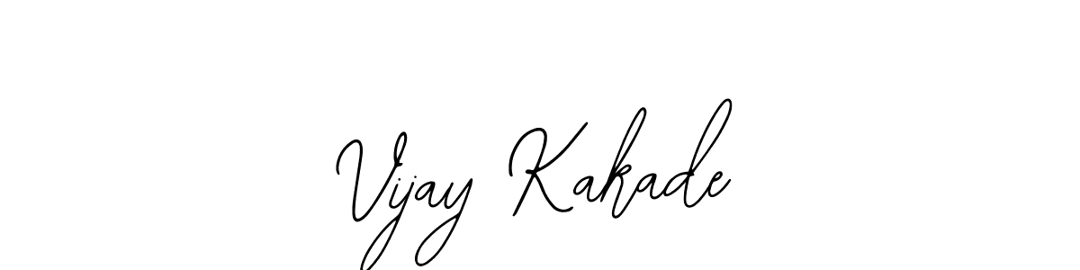 Use a signature maker to create a handwritten signature online. With this signature software, you can design (Bearetta-2O07w) your own signature for name Vijay Kakade. Vijay Kakade signature style 12 images and pictures png