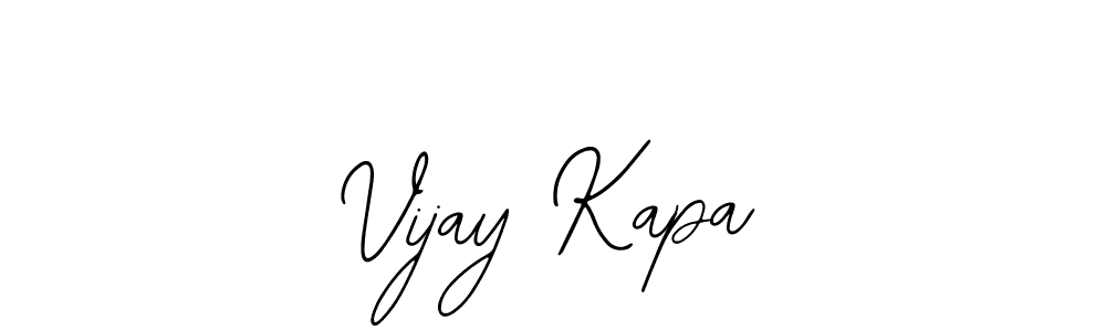How to Draw Vijay Kapa signature style? Bearetta-2O07w is a latest design signature styles for name Vijay Kapa. Vijay Kapa signature style 12 images and pictures png