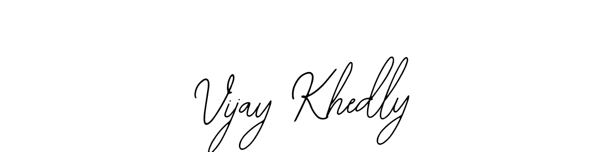 How to make Vijay Khedly signature? Bearetta-2O07w is a professional autograph style. Create handwritten signature for Vijay Khedly name. Vijay Khedly signature style 12 images and pictures png