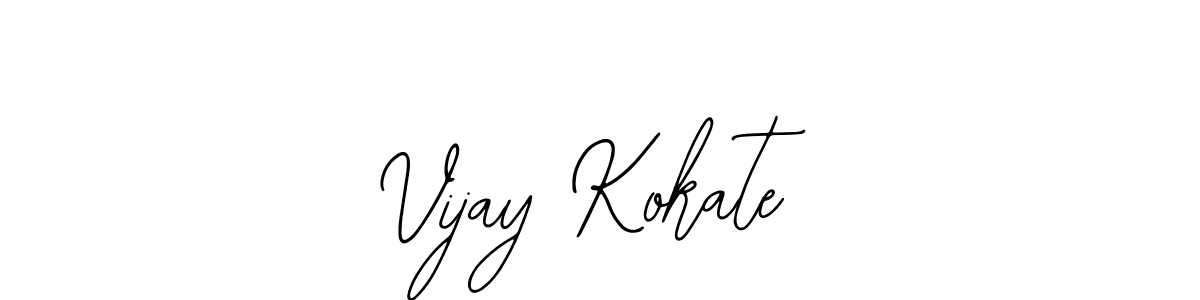 Similarly Bearetta-2O07w is the best handwritten signature design. Signature creator online .You can use it as an online autograph creator for name Vijay Kokate. Vijay Kokate signature style 12 images and pictures png