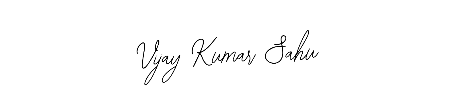 You should practise on your own different ways (Bearetta-2O07w) to write your name (Vijay Kumar Sahu) in signature. don't let someone else do it for you. Vijay Kumar Sahu signature style 12 images and pictures png