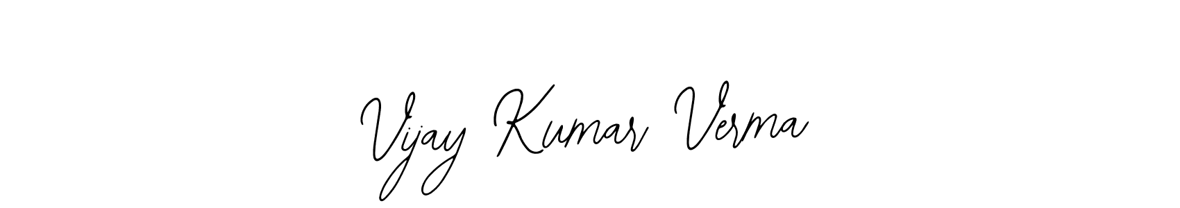 How to make Vijay Kumar Verma signature? Bearetta-2O07w is a professional autograph style. Create handwritten signature for Vijay Kumar Verma name. Vijay Kumar Verma signature style 12 images and pictures png