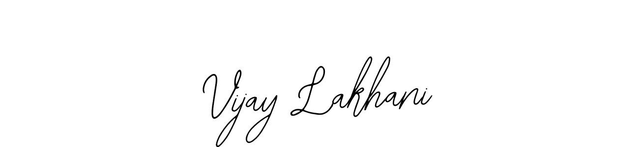 Make a beautiful signature design for name Vijay Lakhani. Use this online signature maker to create a handwritten signature for free. Vijay Lakhani signature style 12 images and pictures png