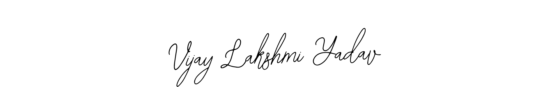 Also You can easily find your signature by using the search form. We will create Vijay Lakshmi Yadav name handwritten signature images for you free of cost using Bearetta-2O07w sign style. Vijay Lakshmi Yadav signature style 12 images and pictures png