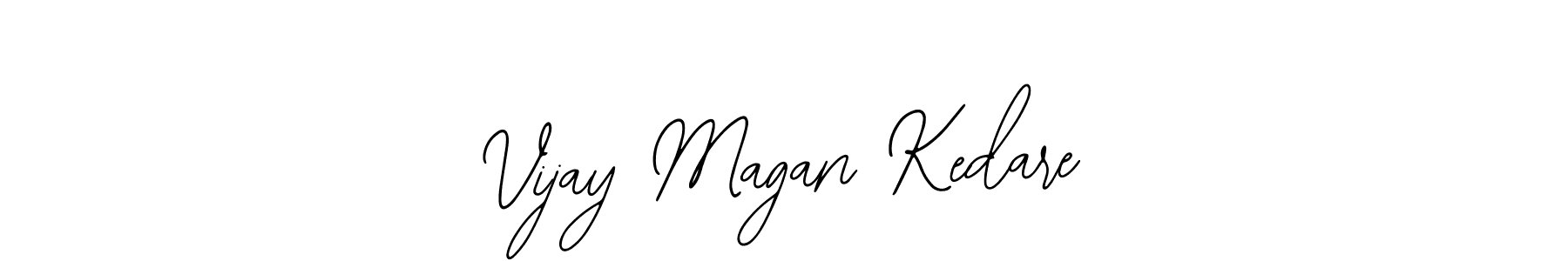 Create a beautiful signature design for name Vijay Magan Kedare. With this signature (Bearetta-2O07w) fonts, you can make a handwritten signature for free. Vijay Magan Kedare signature style 12 images and pictures png