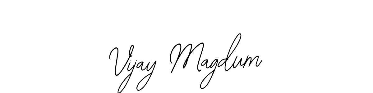 Similarly Bearetta-2O07w is the best handwritten signature design. Signature creator online .You can use it as an online autograph creator for name Vijay Magdum. Vijay Magdum signature style 12 images and pictures png