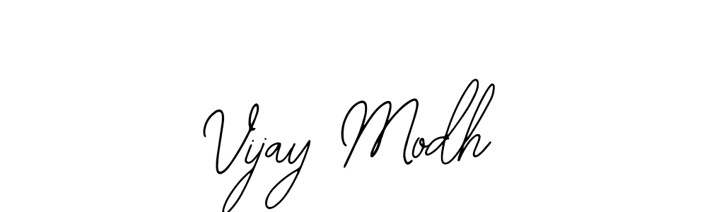 The best way (Bearetta-2O07w) to make a short signature is to pick only two or three words in your name. The name Vijay Modh include a total of six letters. For converting this name. Vijay Modh signature style 12 images and pictures png