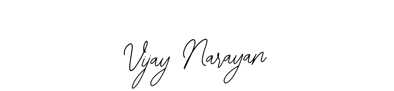 Create a beautiful signature design for name Vijay Narayan. With this signature (Bearetta-2O07w) fonts, you can make a handwritten signature for free. Vijay Narayan signature style 12 images and pictures png