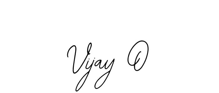 How to make Vijay O name signature. Use Bearetta-2O07w style for creating short signs online. This is the latest handwritten sign. Vijay O signature style 12 images and pictures png