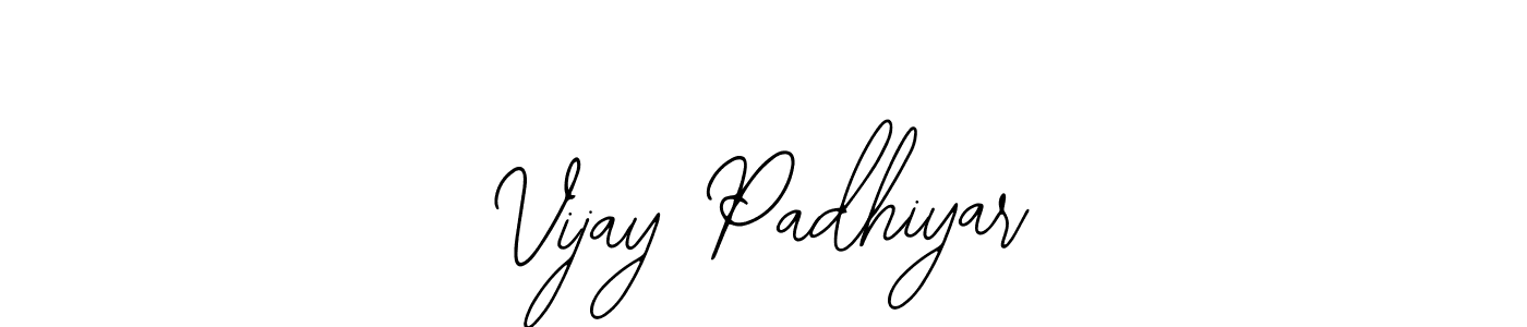 Create a beautiful signature design for name Vijay Padhiyar. With this signature (Bearetta-2O07w) fonts, you can make a handwritten signature for free. Vijay Padhiyar signature style 12 images and pictures png