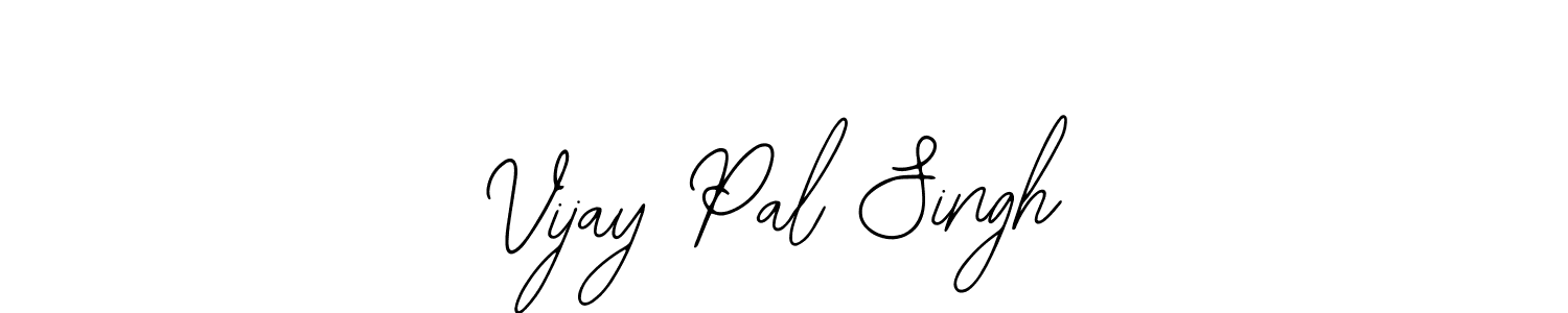 You should practise on your own different ways (Bearetta-2O07w) to write your name (Vijay Pal Singh) in signature. don't let someone else do it for you. Vijay Pal Singh signature style 12 images and pictures png