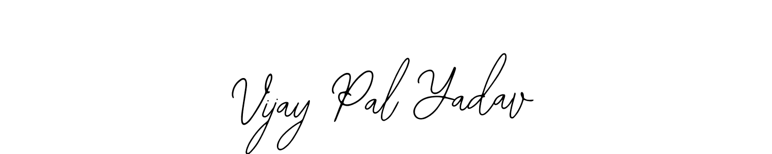 Use a signature maker to create a handwritten signature online. With this signature software, you can design (Bearetta-2O07w) your own signature for name Vijay Pal Yadav. Vijay Pal Yadav signature style 12 images and pictures png